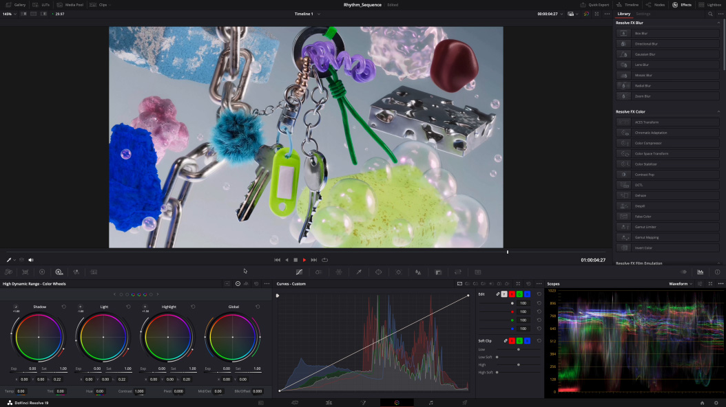 Un’illustrazione molto dettagliata viene ritoccata in un’app di grafica, per dimostrare la potenza della GPU di Mac mini con chip M4 e M4 Pro